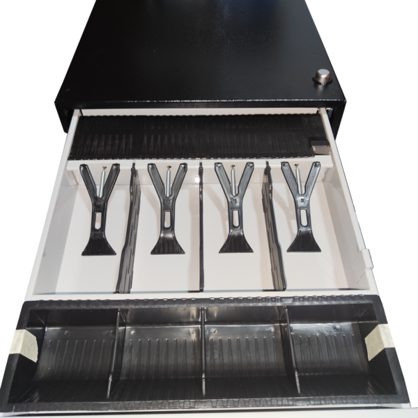Gavetas Rucamet esmaltada 4 divisiones Con/Sin Secreter - Con Secreter