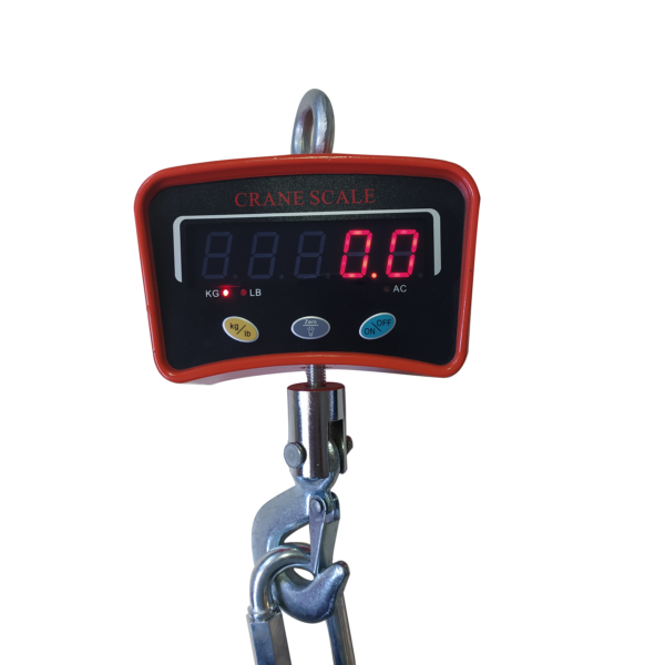 Bascula Digital Pilón De 500kg Con Batería Interna Lcd